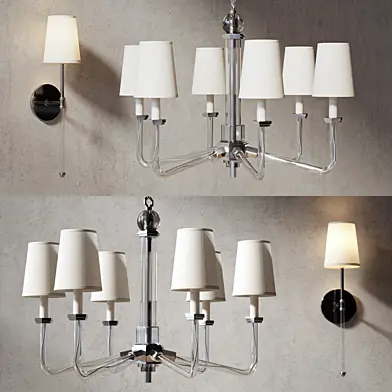 Circa Lighting  Bennett Six Arm Chandelier