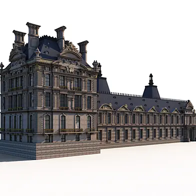 La Louvre Pavillion De Flore