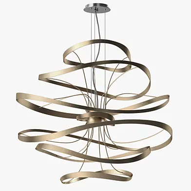 Corbett lighting - Calligraphy pendant