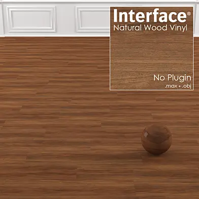 Interface Natural Wood Vinyl Texture No:3