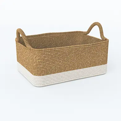 Large Beach House Bin Natural