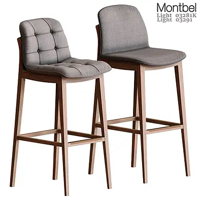 Montbel Barstool Light 03281K Light 03291