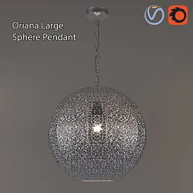Oriana Large Sphere Pendant