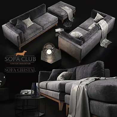 Диван Cristal Sofa Club модульный