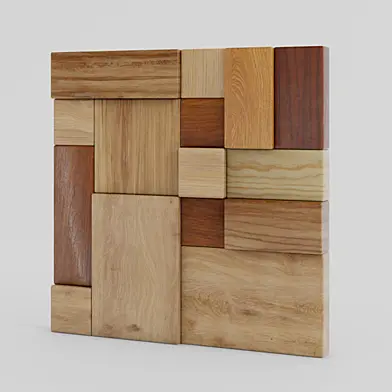 Wood wall panels 07