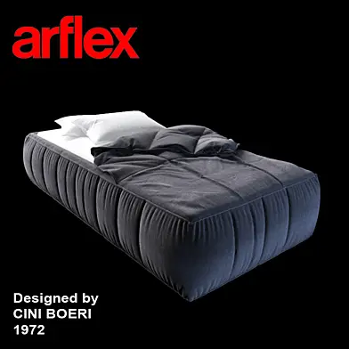 STRIPS bed designed by CINI BOERI 1972