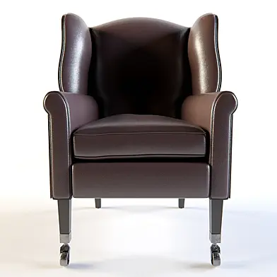 Restoration Hardware Asher Leather Chair