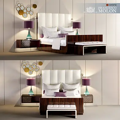 Francesco Molon Eclectica Bentley Bed