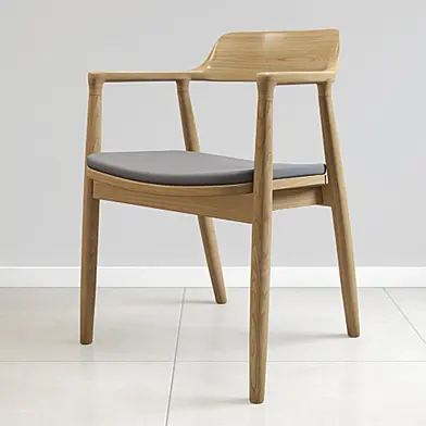 Hiroshima armchair wood
