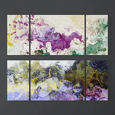 A set of abstract paintings from FinnellFineArt 7