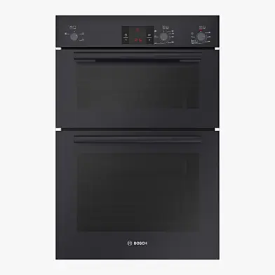Bosch built-in double hot air oven HBM13B261B black HBM13B261B Serie 6