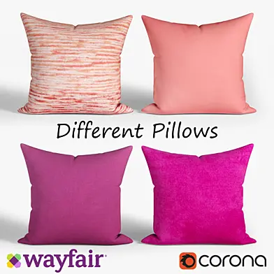 Decorative pillows Wayfair .set 026