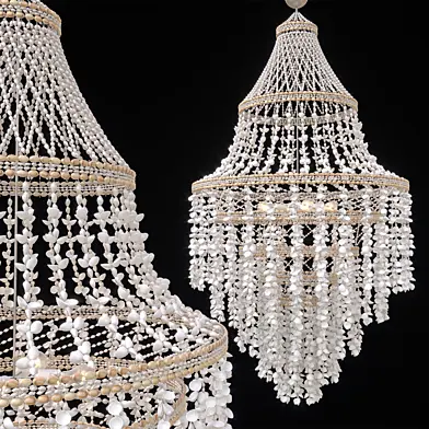 Grand Shell Chandelier D1000