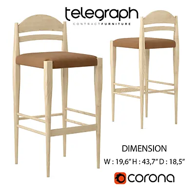 VINCENT VG HIGH STOOL