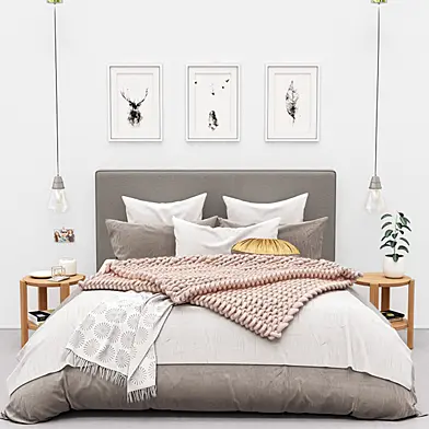 RALEIGH SQUARE TALL STORAGE BED от Pottery Barn