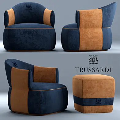 Кресло Trussardi Casa Larzia Armchair