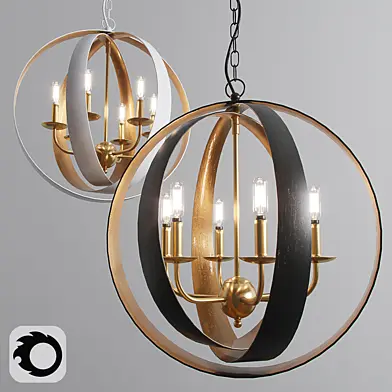 Two Tone Triple Sphere Large