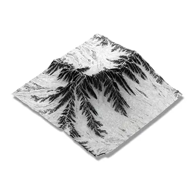 Landscape mountains snow / Ландшафт снежные горы