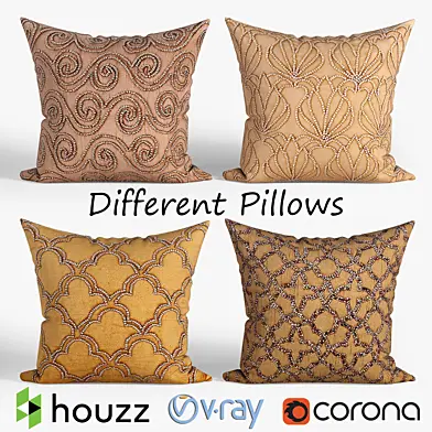 Decorative pillows Houzz set 084