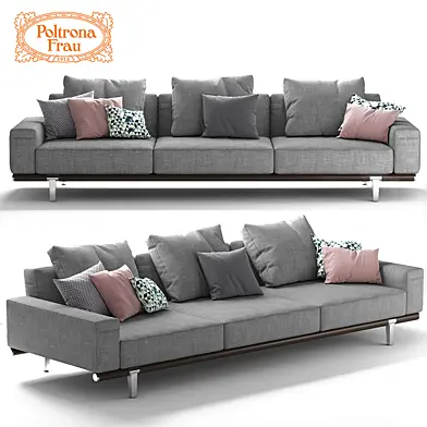 Poltrona Frau _ Let it be _ 3 seater sofa