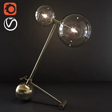 ЛАМПА GLASS GLOBE MOBILE BOOM