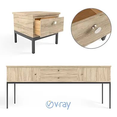 Sideboard and Chest of drawer