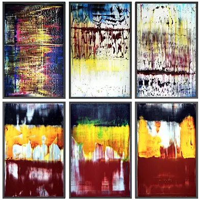 Paintings abstract | set 75