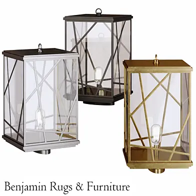Robert Abbey Michael Berman Bond Convertible Post Lantern.