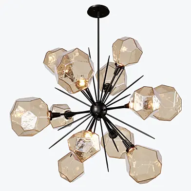 Gem Starburst Chandelier