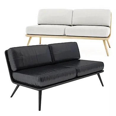 fredericia spine lounge sofa