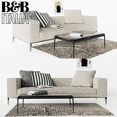 Диван B&B Italia Simplex с подушками