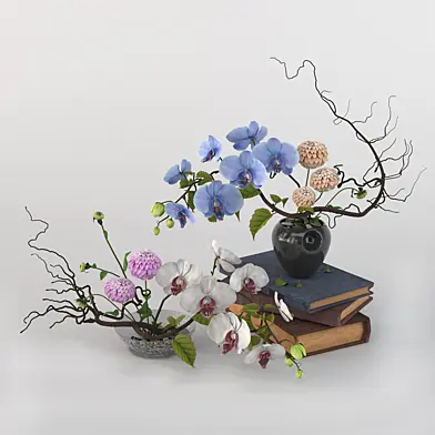 Orchid Ikebana
