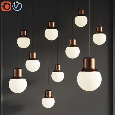 Mass Pendant Light Cooper Andtradition