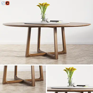 Concorde Round Dinning Table Poliform