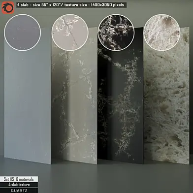 Quartz Slab Set 115