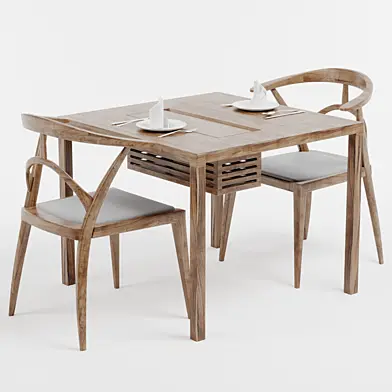 Dining Chair and Table