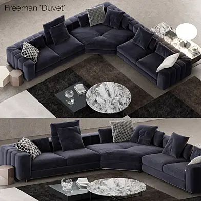 Minotti Freeman Duvet Sofa 2
