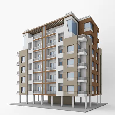 Low Rise Indian appartment