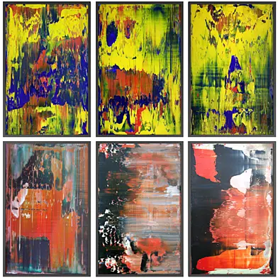 Paintings abstract | set 127