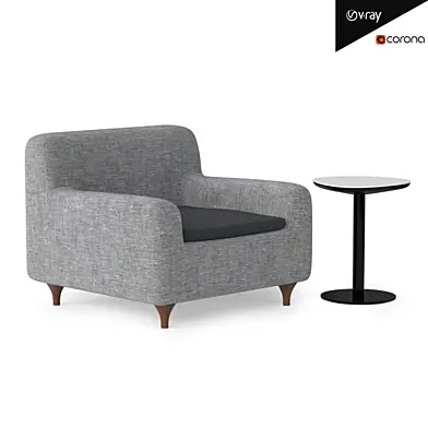 Set armchair coffee table