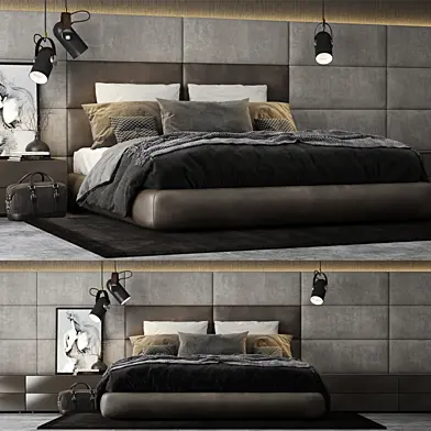 Poliform Dream Bed Headboard