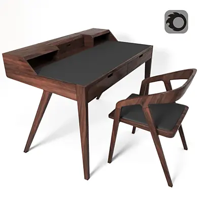 Katakana chair desk