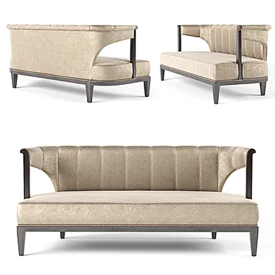 Hickory chair byron settee