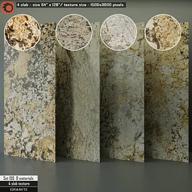 Granite Slab Set 155