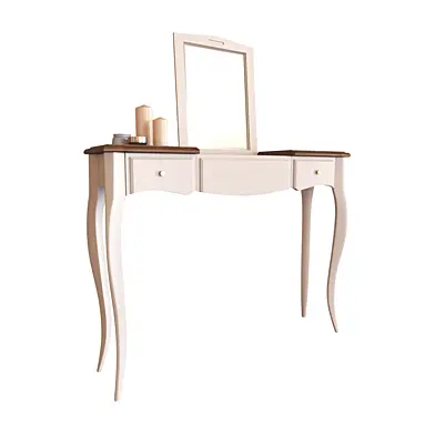 Макияжный столик с зеркалом ST9309, Leontina