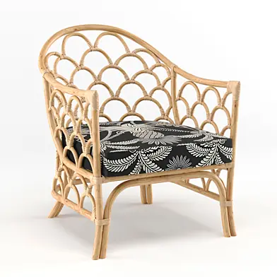 The Family Love Tree Panama Arm Chair Natural