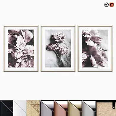 Poster Set "Spring Flowers"