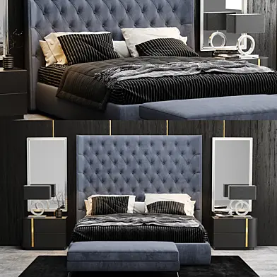 Meridiani Turman Bed