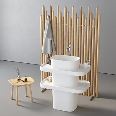 Washbasin Rexa Design Fonte Totem