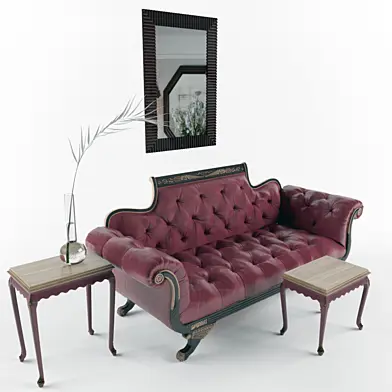 Old Hickory Tannery Promenade Duncan Sofa